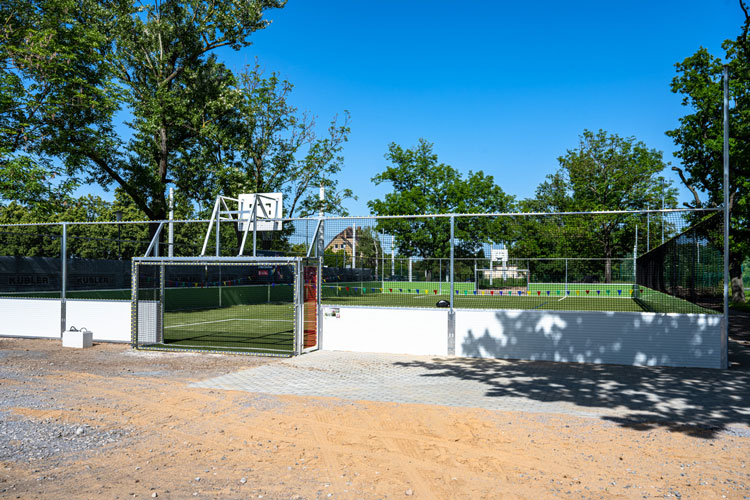 Eröffnung Soccer Court in Merseburg (Foto: C. Ackermann)