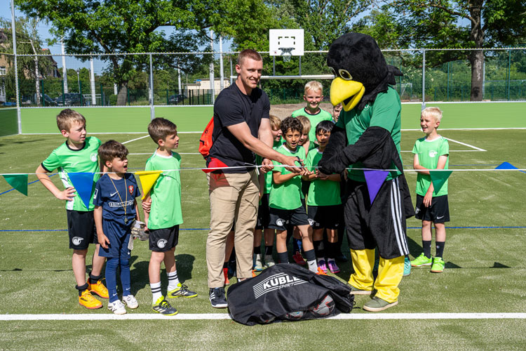 Eröffnung Soccer Court in Merseburg (Foto: C. Ackermann)