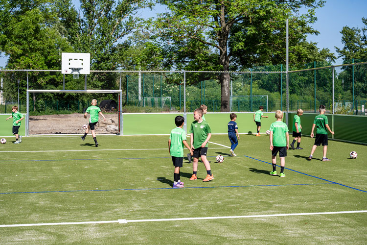 Eröffnung Soccer Court in Merseburg (Foto: C. Ackermann)