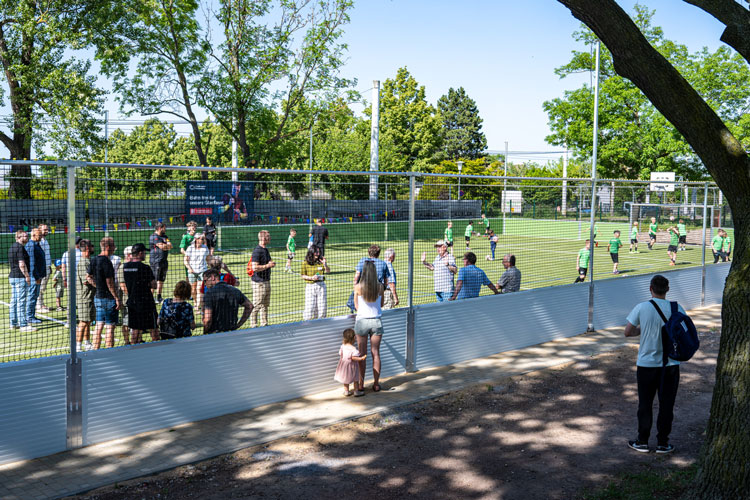 Eröffnung Soccer Court in Merseburg (Foto: C. Ackermann)